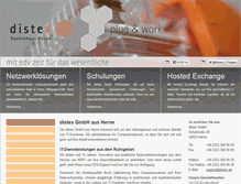 Tablet Screenshot of distex.de